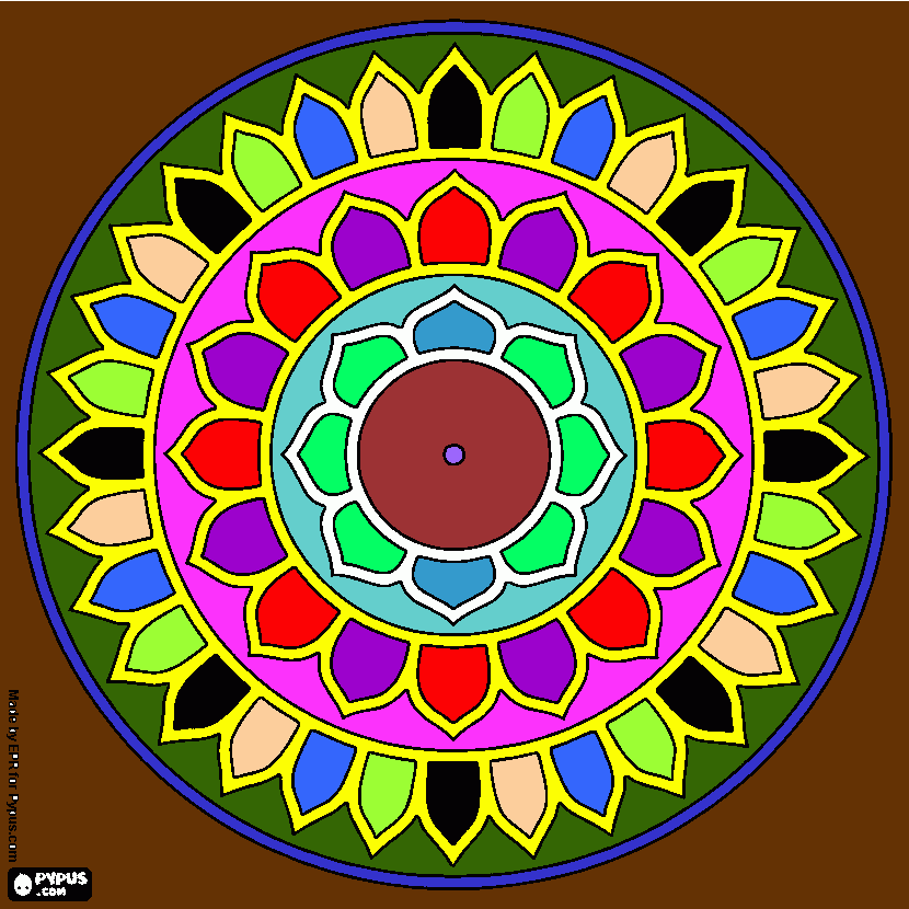 MANDALA 05082020 para colorear