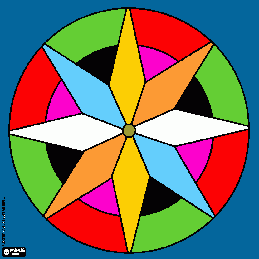 MANDALA 11082020 para colorear