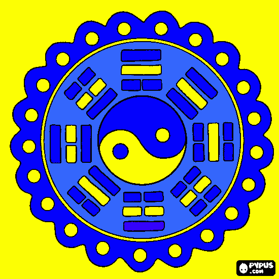 mandala de boca para colorear