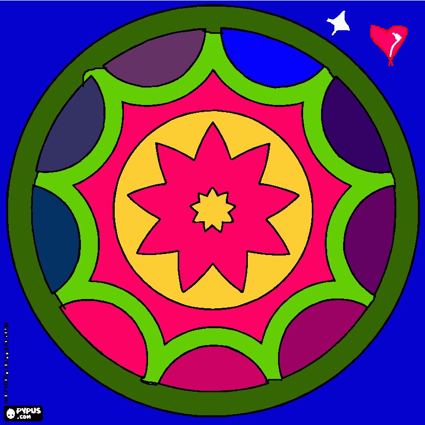 mandala de flor para ceci mi maestra que quiero micho para colorear