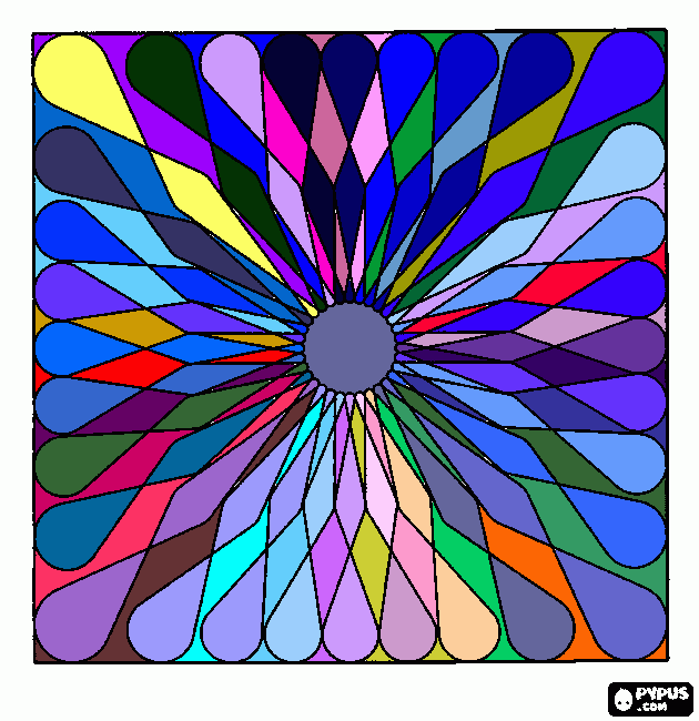mandala shiva om para colorear