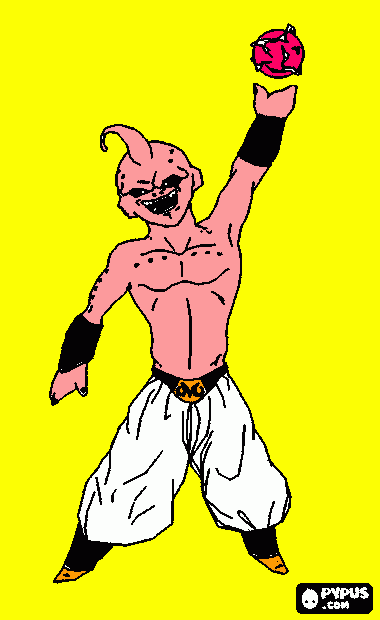 mangin boo para colorear