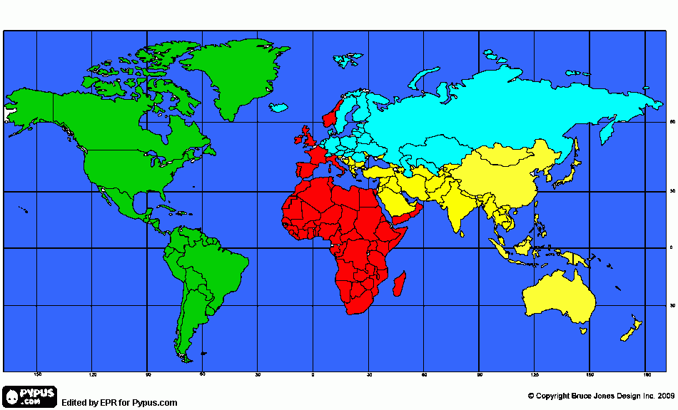 mapa cuento para colorear
