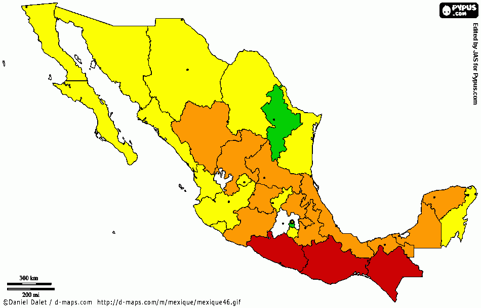 mapa de calidad de vida  para colorear
