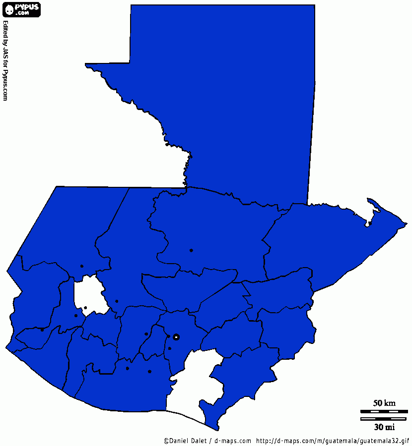 mapa DLG para colorear