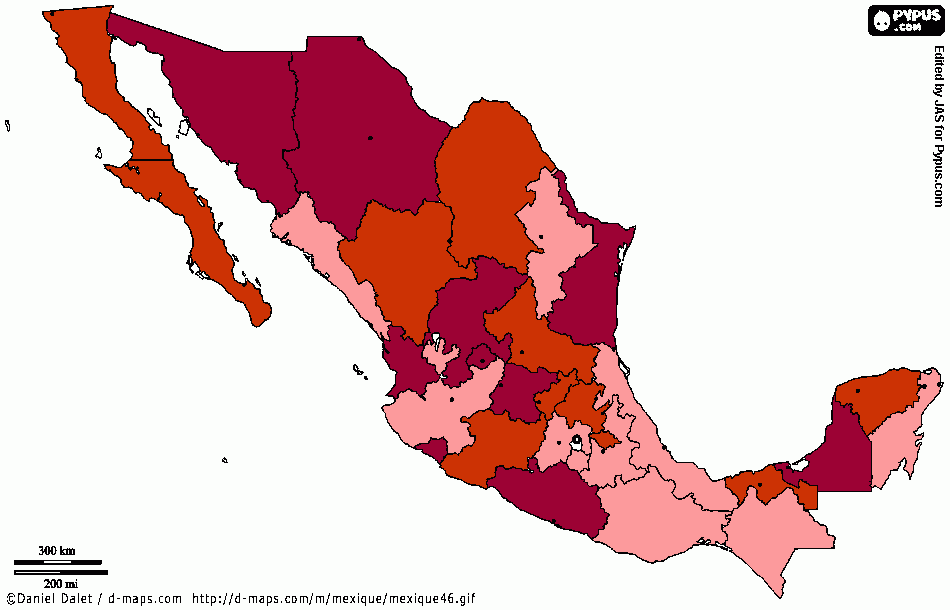 MAPA ELECTORAL AL 13-12-22 para colorear
