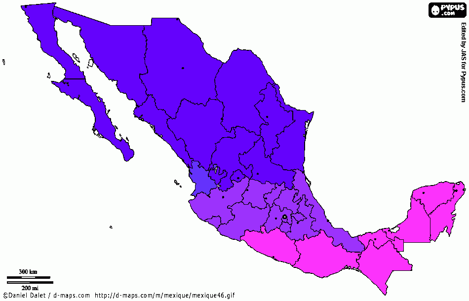 Mapa para Admiemp para colorear