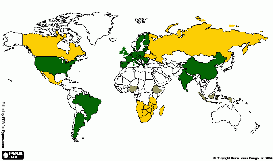 mapa produccion maiz para colorear
