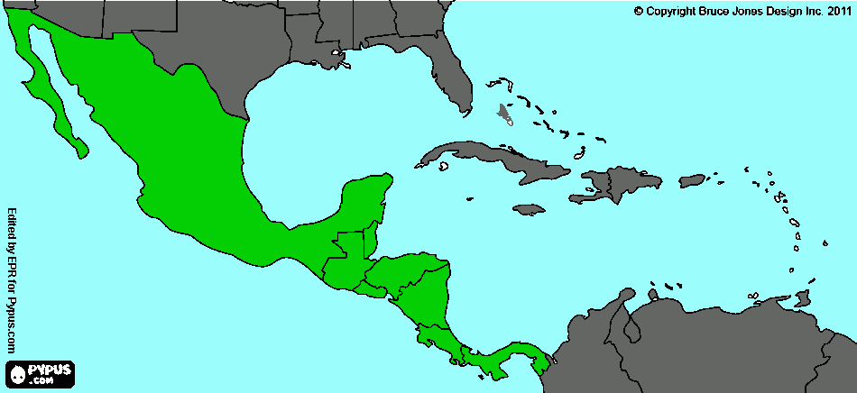 Mapa Rhosonics para colorear