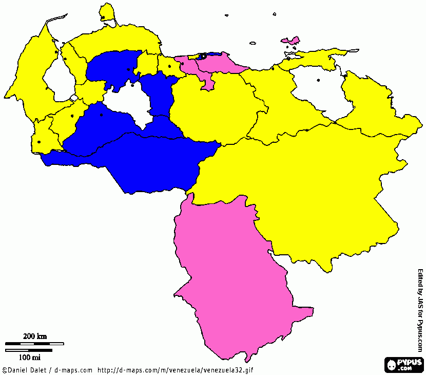 mapa rural indirecta para colorear