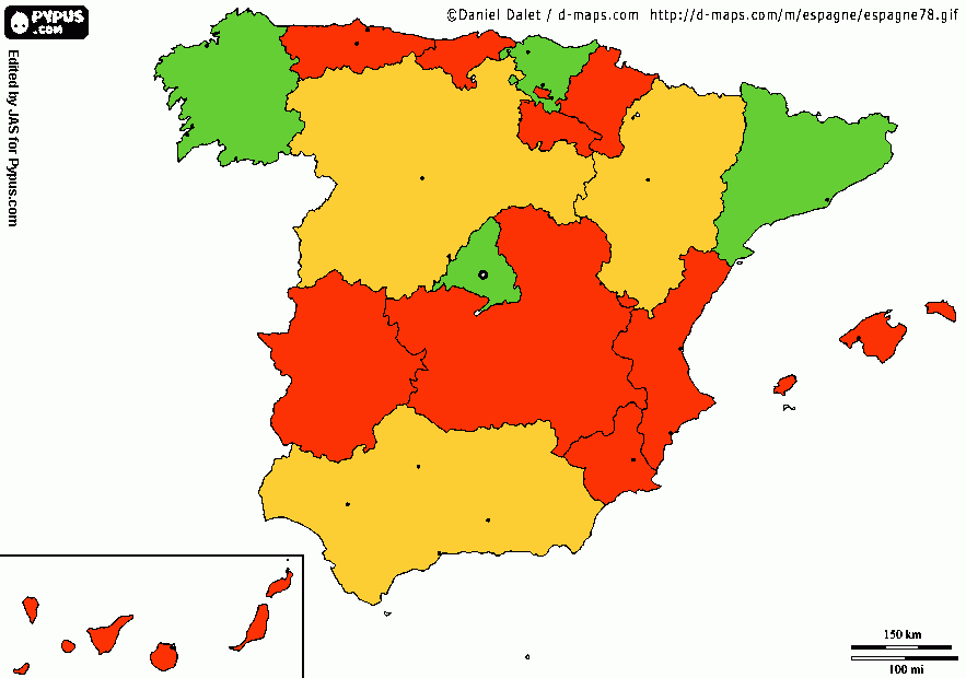 MAPA SORIN para colorear