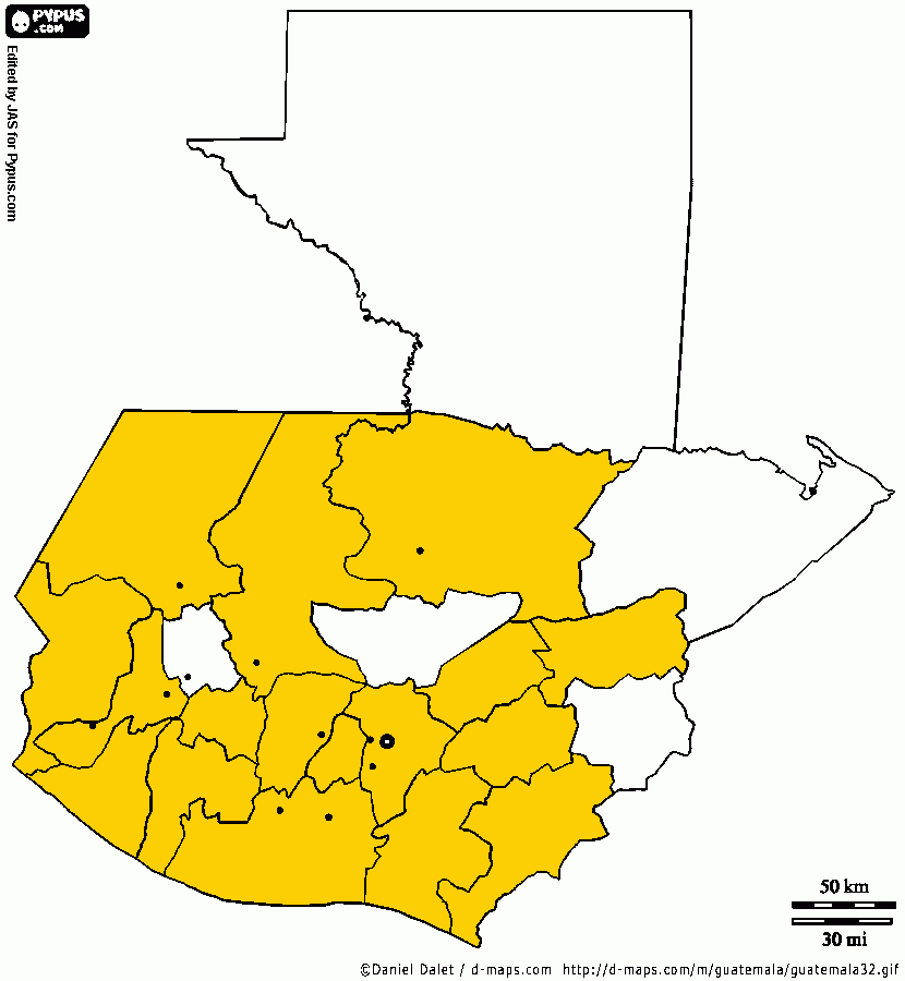 mapa tampico para colorear