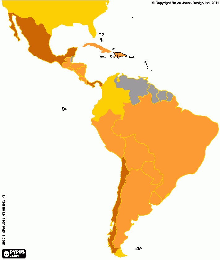 mapa total cat para colorear
