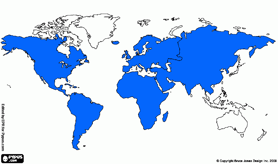 Mapa Unreal para colorear