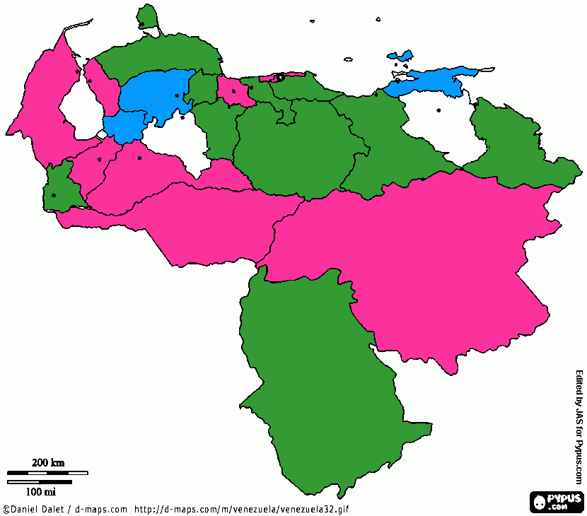 mapa urbana indirecta para colorear