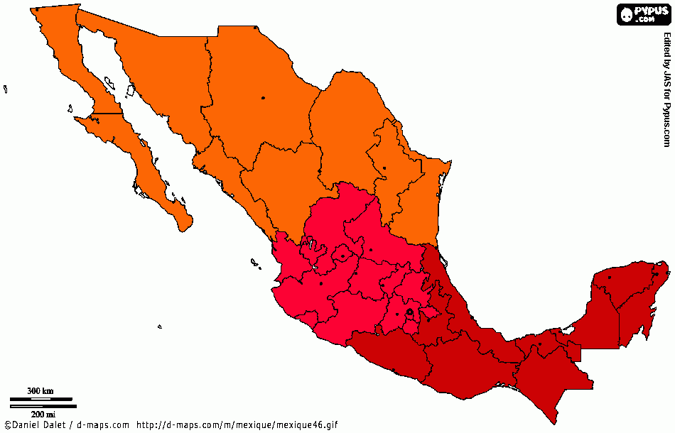 mapas CDI para colorear