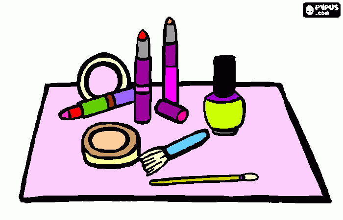 maquillaje spa eliana para colorear