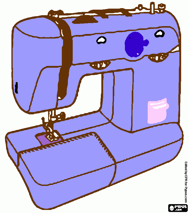 maquina de escribir para colorear
