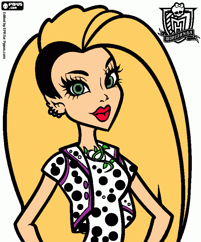 maria becera para colorear