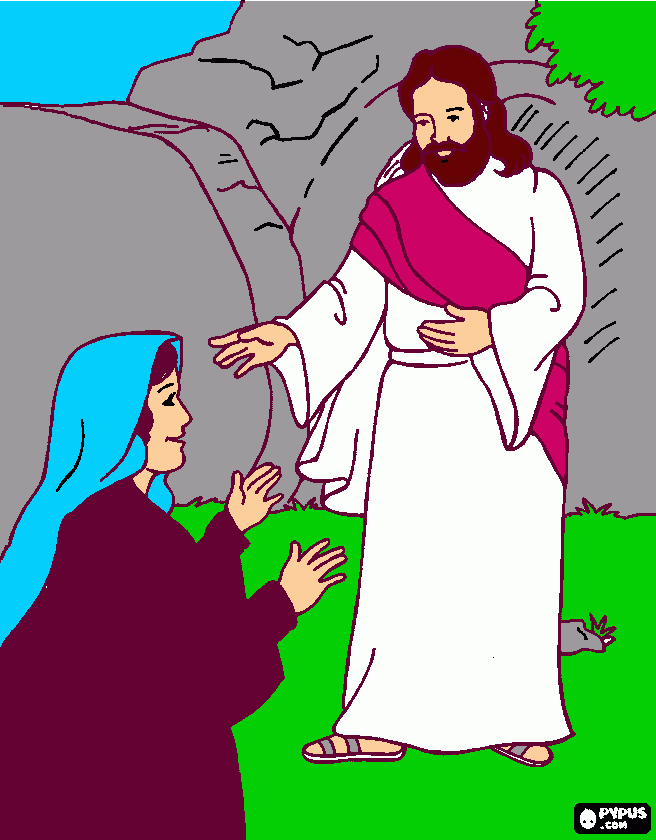 Maria y Jesus r para colorear, Maria y Jesus r para imprimir
