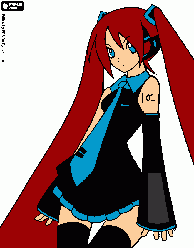 Mariane complet para colorear