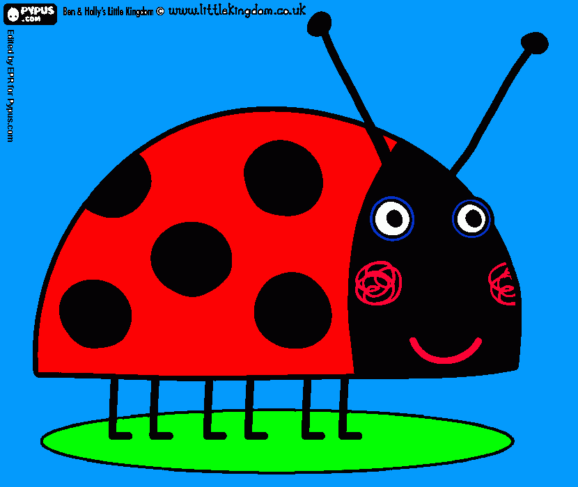 marieta para colorear