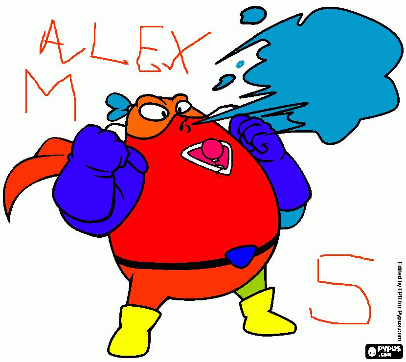 Marrón Vara para colorear
