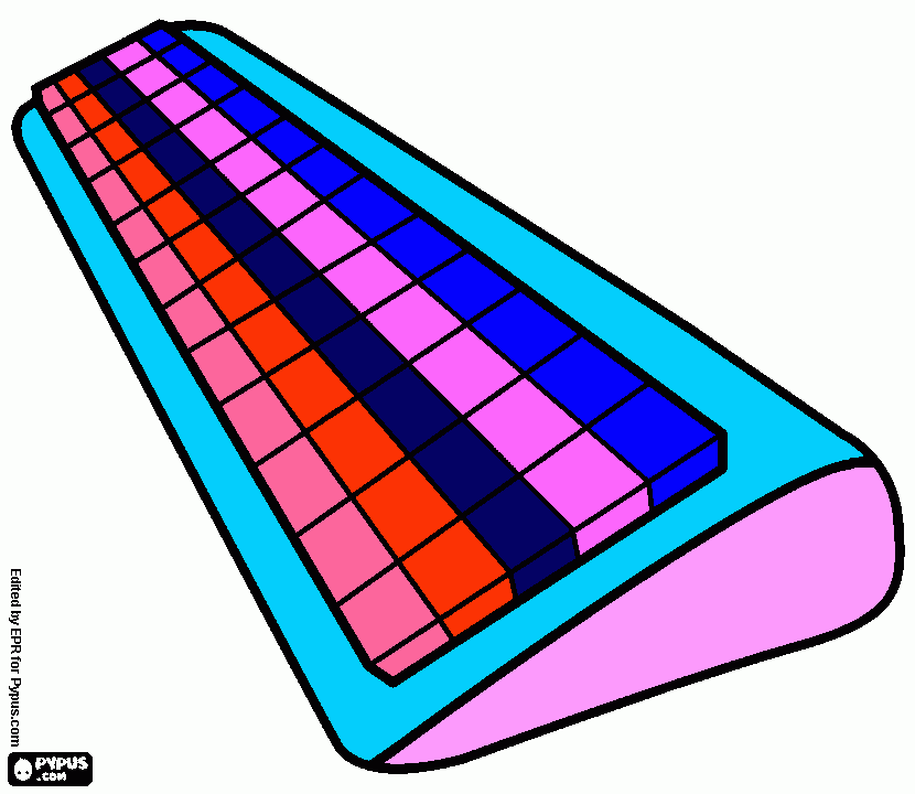 Martir para colorear