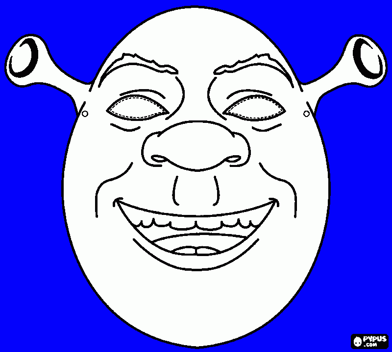 MASCARAS PERSONAJES DISNEY. para colorear