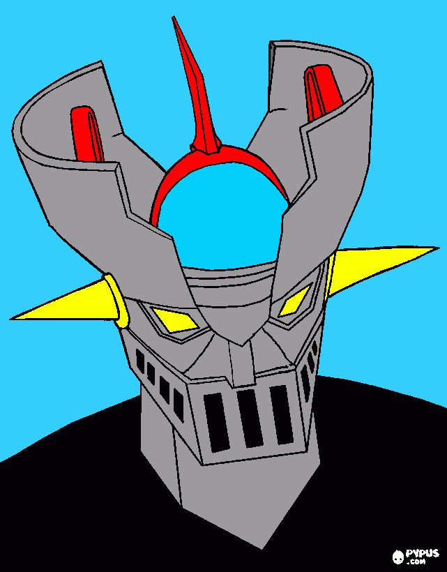 MAZINGER Z para colorear