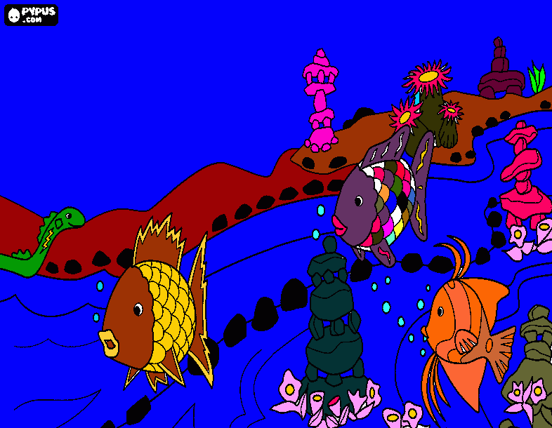 me voy a hawai para colorear
