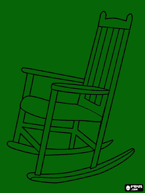 MECEDORA para colorear