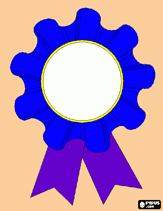 medalla clase dojo para colorear