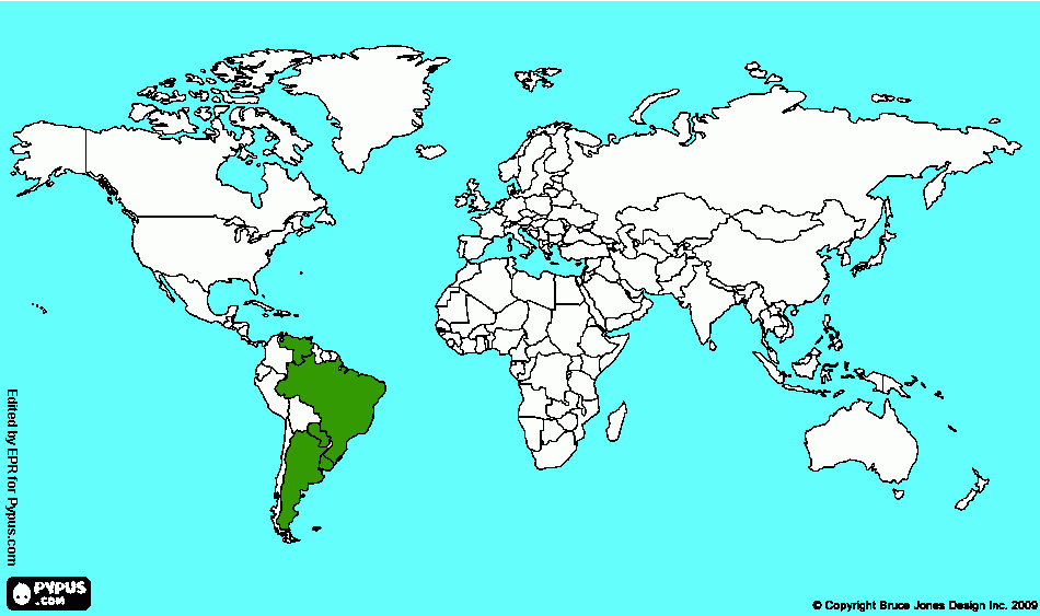 mercosur para colorear