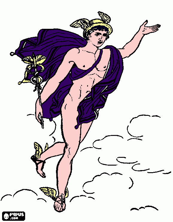 Mercurio para colorear