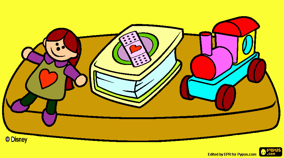 mesa de sala de espera para colorear