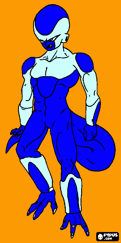 metal freezer para colorear