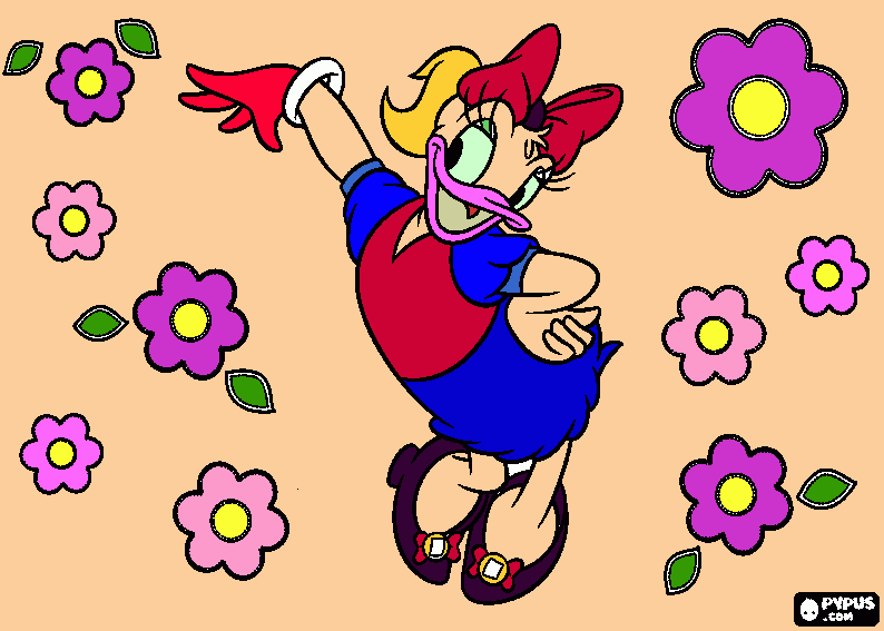 mi bella patita yeris para colorear