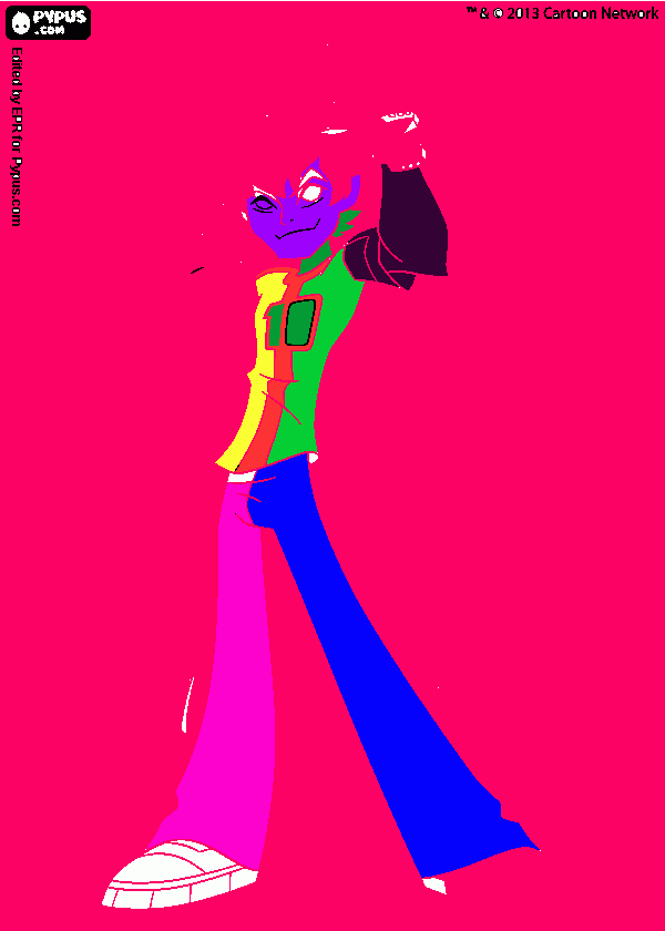 mi creacion B-10 para colorear