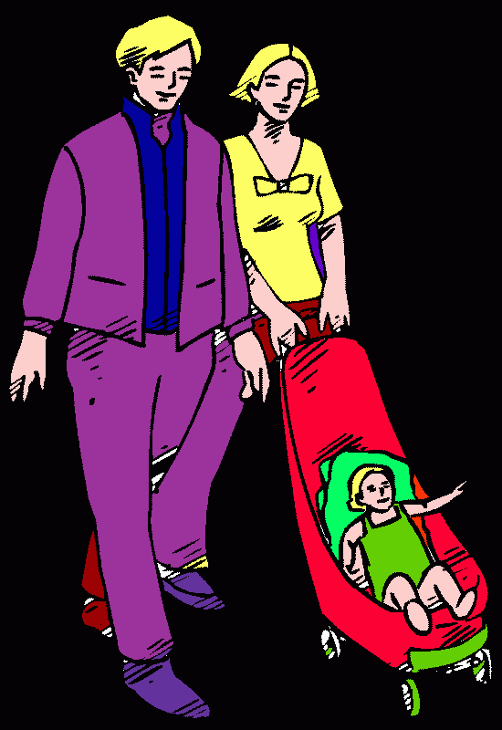 Mi Familia para colorear