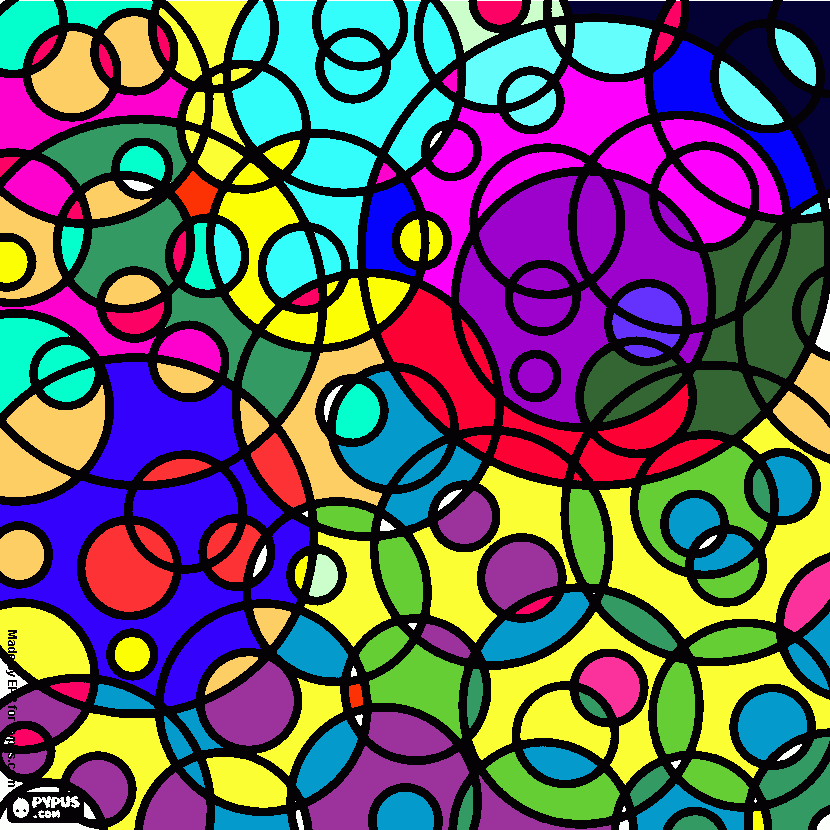 Mi Kandinsky para colorear