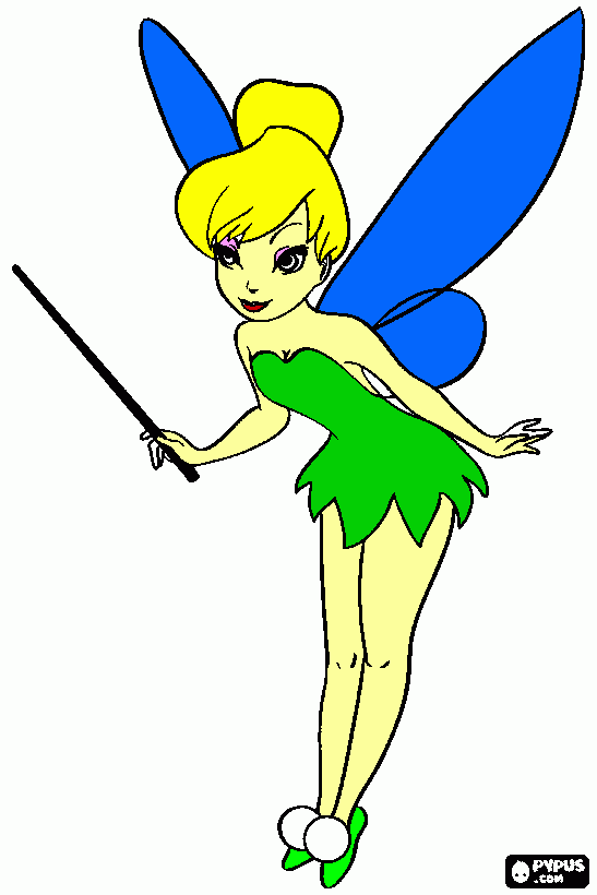 mi linda canpanita para colorear