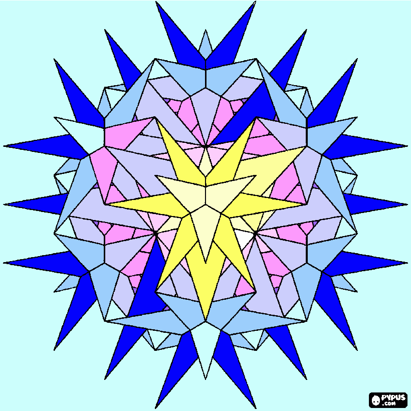 Mi mandala profe para colorear