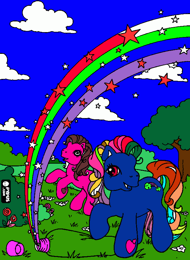 Mi pequeño Pony para colorear