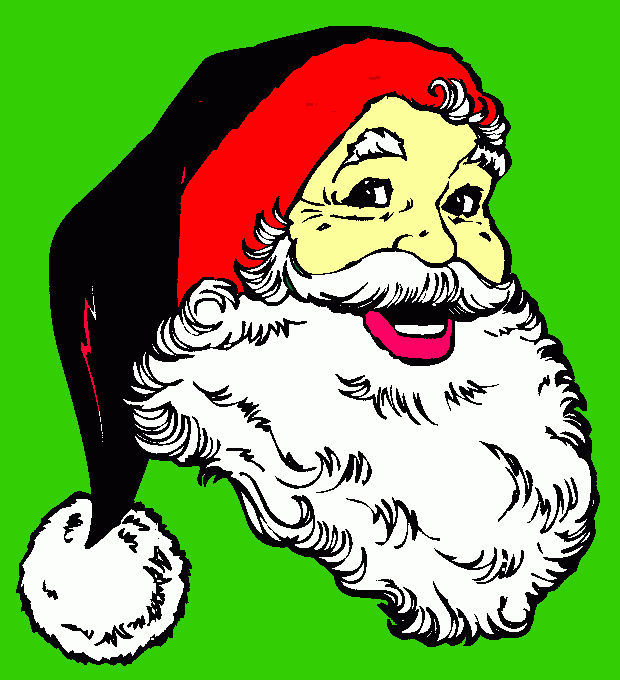 mi viejito pascuero q lo amo mucho feliz navidad para colorear