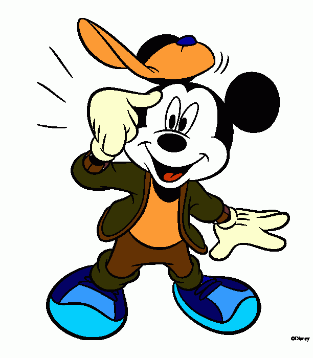 mickey mause para colorear