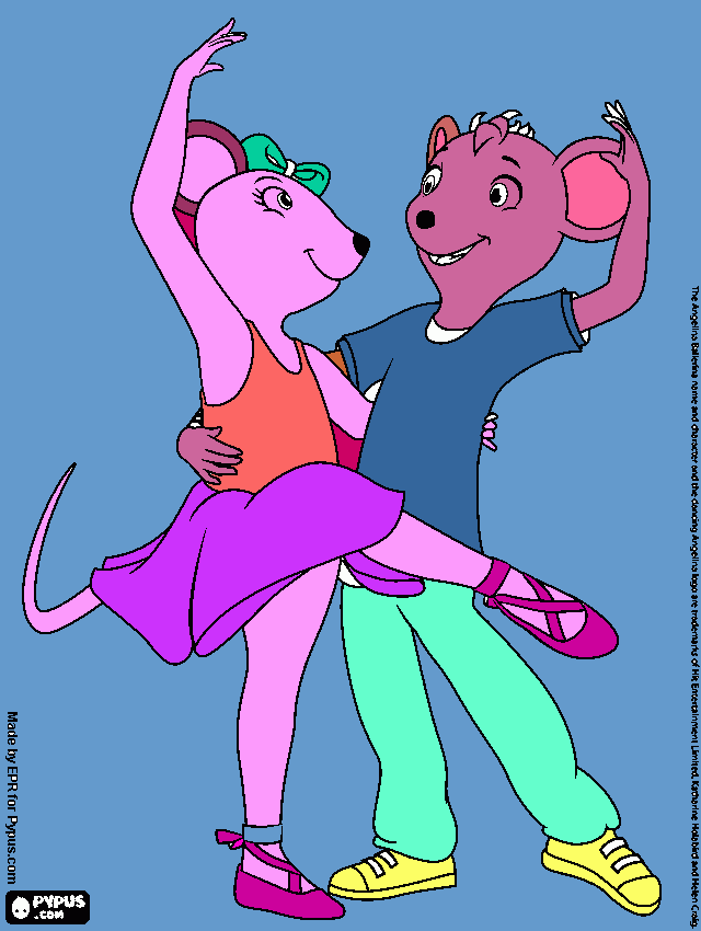 mimo para colorear