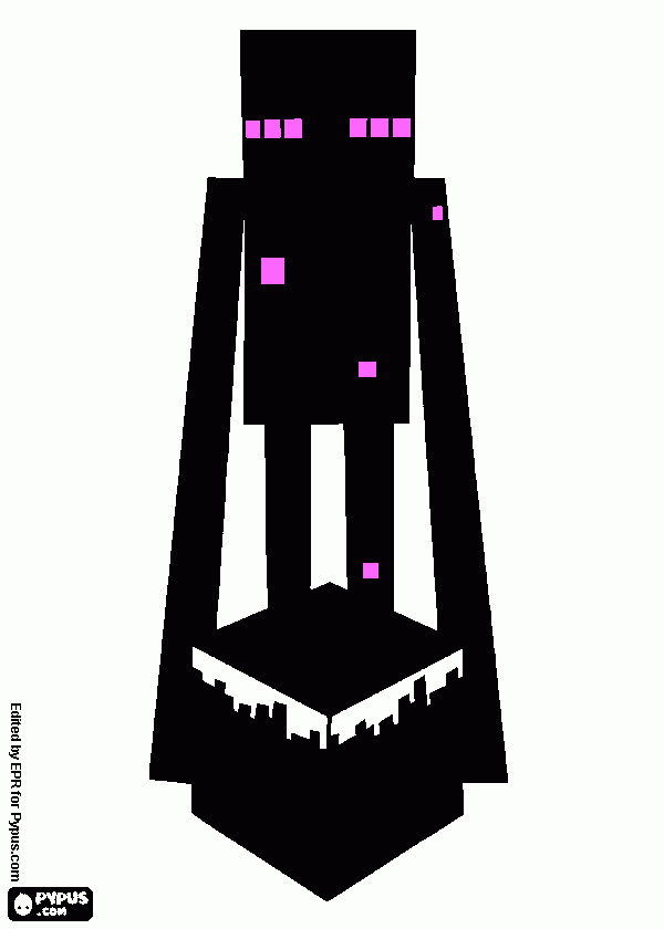 mineckraft para colorear