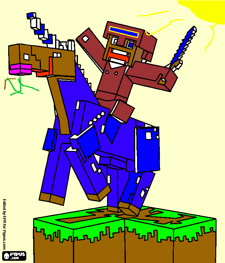 Minecrack, el mejor para colorear