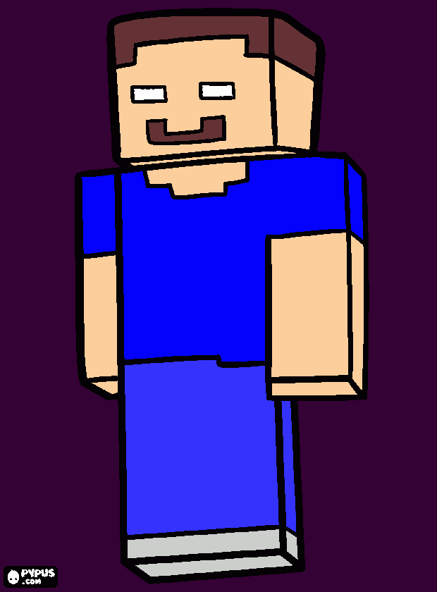 minicraf para colorear